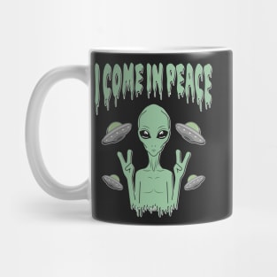 I Come in Peace Mug